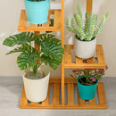 Breeins Tiered Wooden Plant Shelf