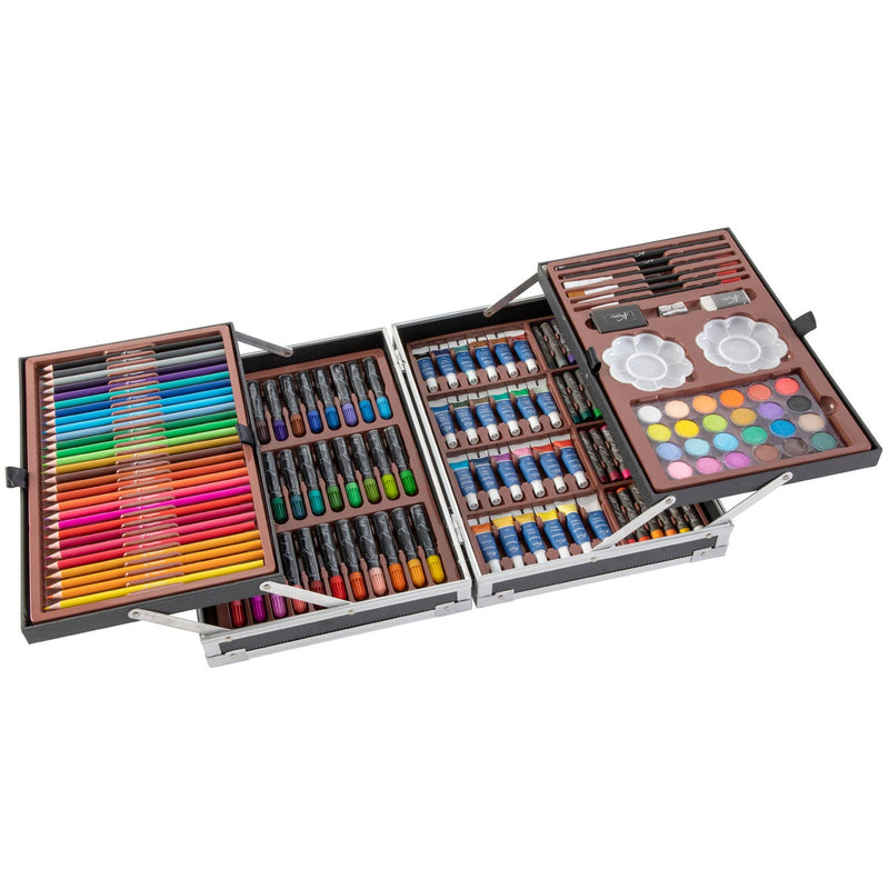 145 Piece Art Set in Metal Box