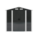 4x7FT Outdoor Metal Garden Storage Shed