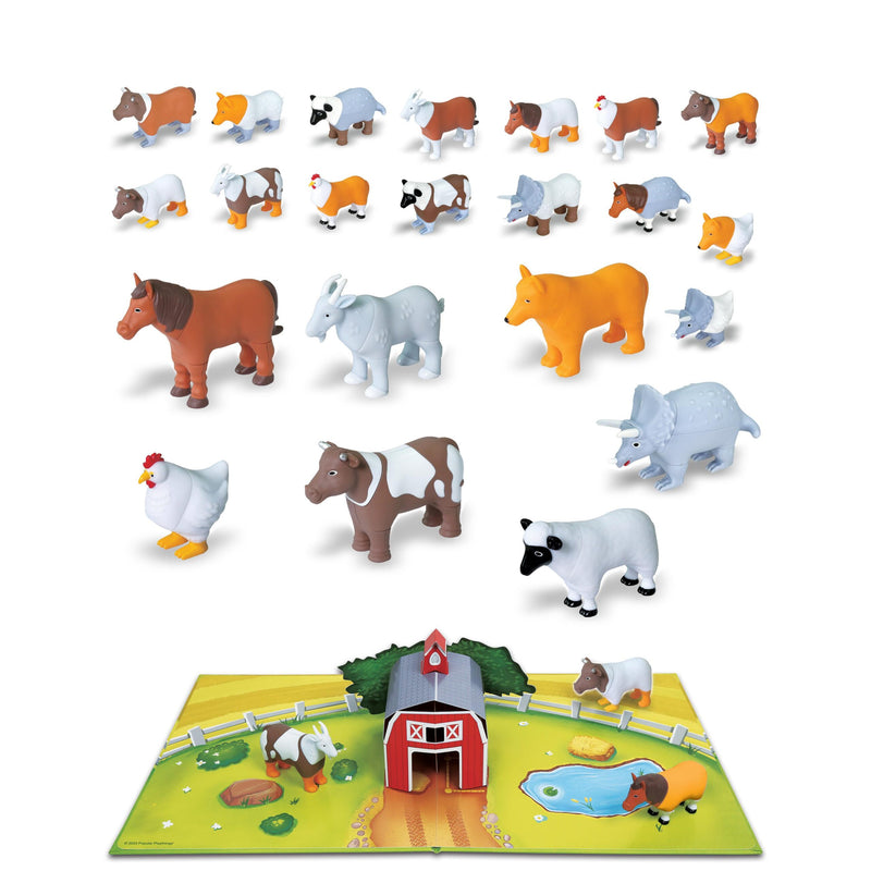 3D Magnetic Assembly Barnyard Animals