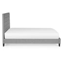 Merida 90cm Single Bed - Grey