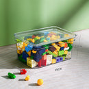 Kidkid 4Pcs Transparent Stackable Storage Box Set