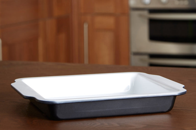 Ecocook Black Baking Dish With Handles