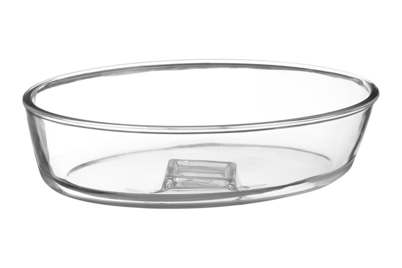 Freska Set Of Two Oval Glass Oven Dishes