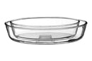 Freska Set Of Two Oval Glass Oven Dishes
