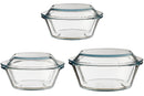 Set Of Three Casserole Dishes
