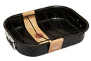 From Scratch Large Black Roasting Tin With Rack