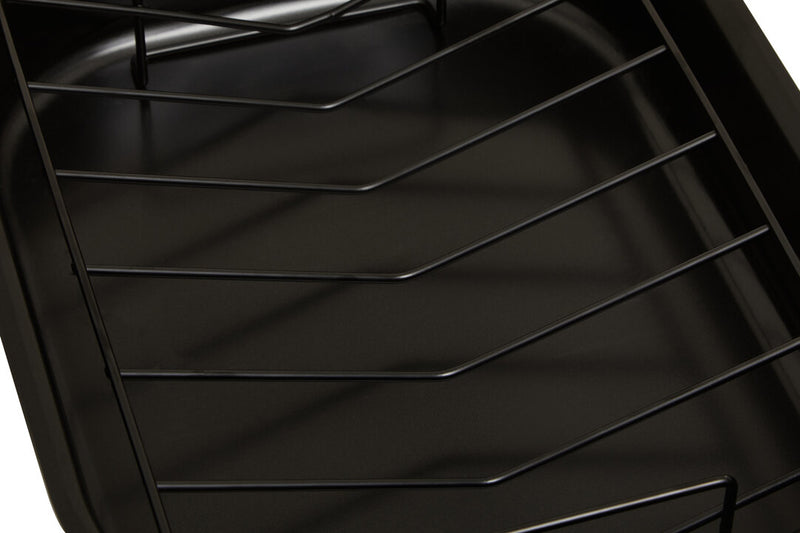 From Scratch Large Black Roasting Tin With Rack