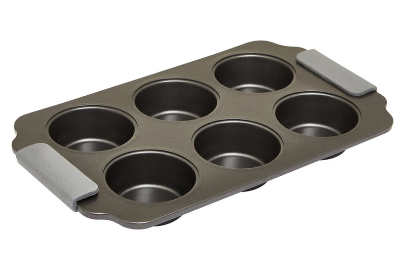 From Scratch Grey Six Cup Muffin Tray.