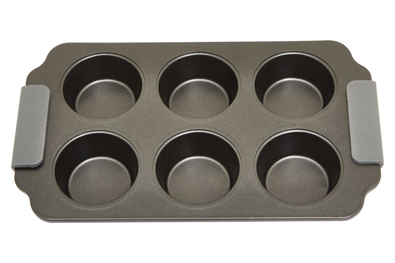 From Scratch Grey Six Cup Muffin Tray.