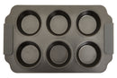 From Scratch Grey Six Cup Muffin Tray.