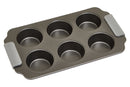 From Scratch Grey Six Cup Muffin Tray.