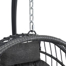 Garden Sanctuary Hanging Chair With Stand And Cushion