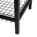 Lifeideas Kitchen Microwave Oven Vegetable Storage Cart