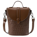Modishion PU Leather Bucket Bag Crossbody Bag with Adjustable Strap