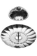 Crosse Small Stainless Steel Folding Steamer