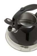 Zion Black 3 Ltr Whistling Kettle