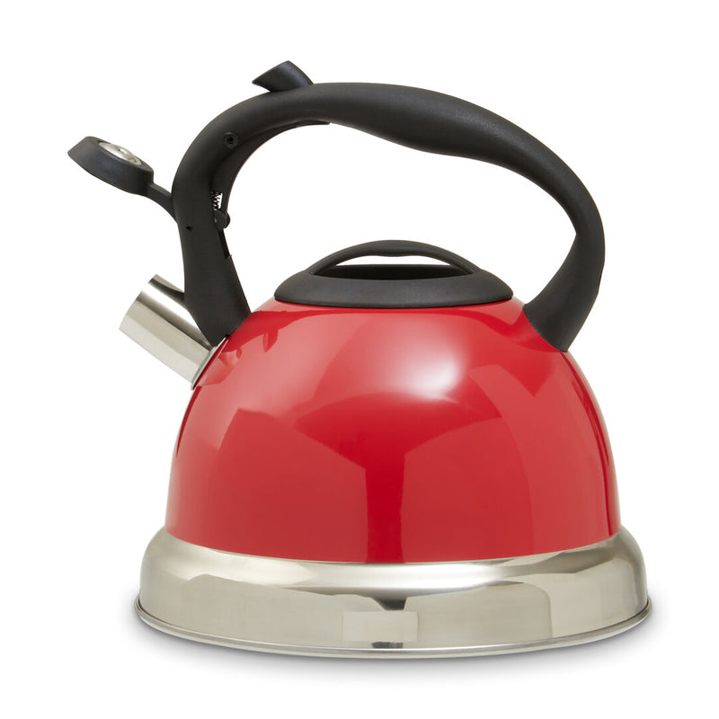 Zion Red 3 Ltr Whistling Kettle