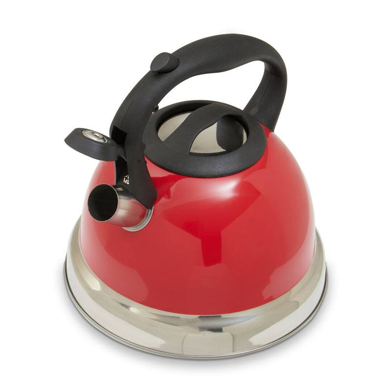 Zion Red 3 Ltr Whistling Kettle