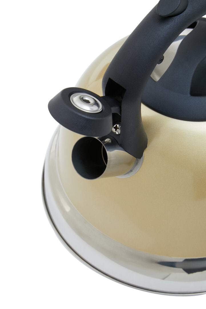 Zion Light Gold 3 Ltr Whistling Kettle