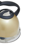 Zion Light Gold 3 Ltr Whistling Kettle