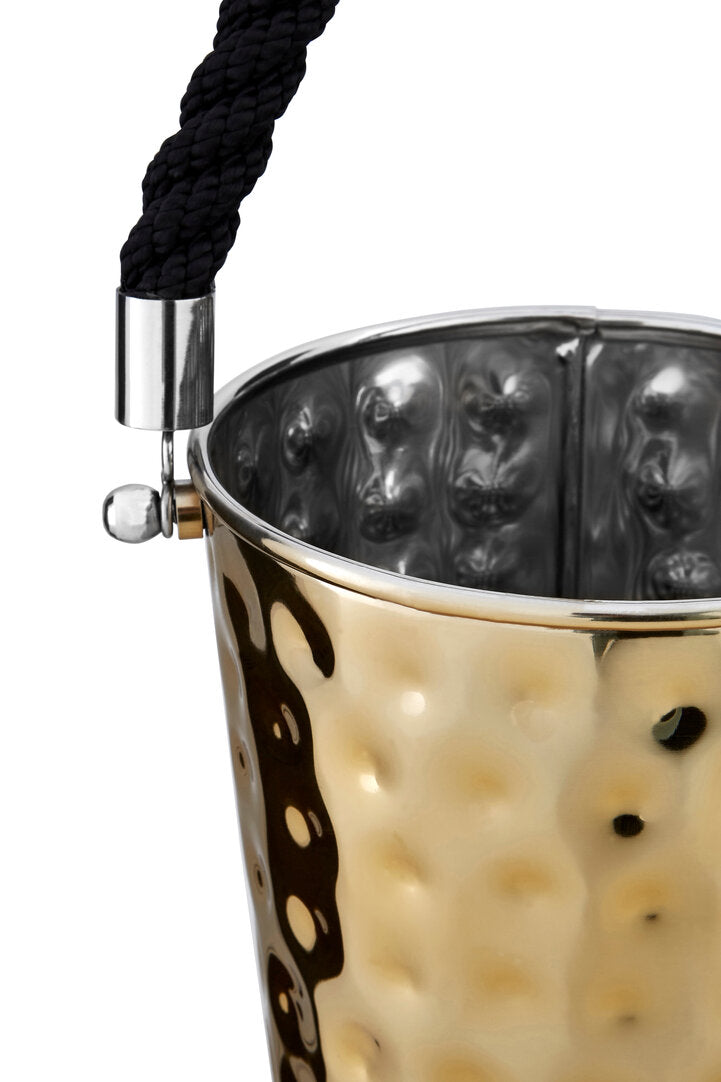 Miressa Medium Gold Finish Party Bucket