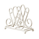 De Lis Cream Metal Napkin Holder