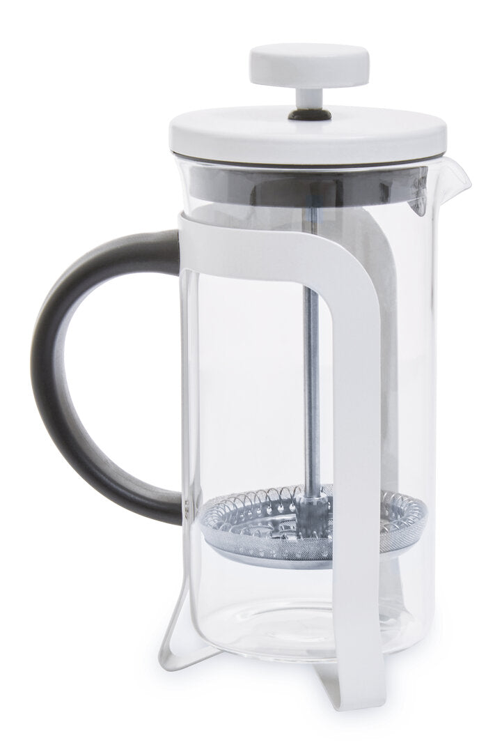 Akeala Matte White Cafetiere 350ml