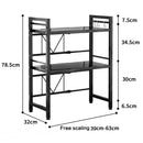 Lifeideas 3-Tier Expandable Microwave Oven Rack