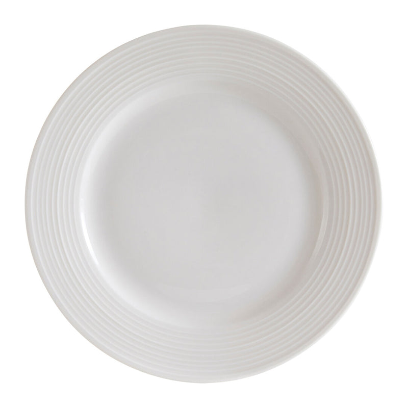 Avie 16 Pc Ribbed Dinner Set