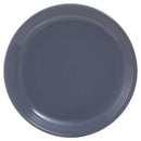Elmira 16 Piece Dark Grey Stoneware Dinner Set With Grooves