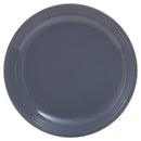 Elmira 16 Piece Dark Grey Stoneware Dinner Set With Grooves