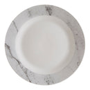 Avie 16 Piece White And Grey Marble Effect Dinner Set