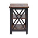 Livingandhome Vintage Wooden Side Table
