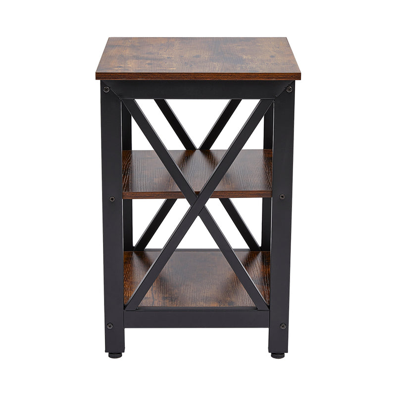 Livingandhome Vintage Wooden Side Table