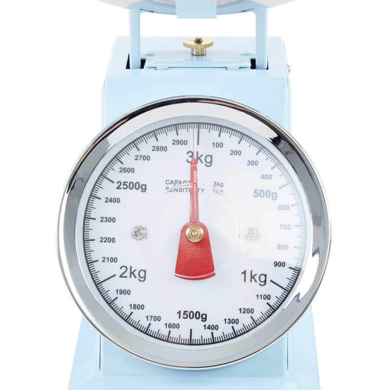 Olivier 3kg Pastel Blue Retro Kitchen Scale