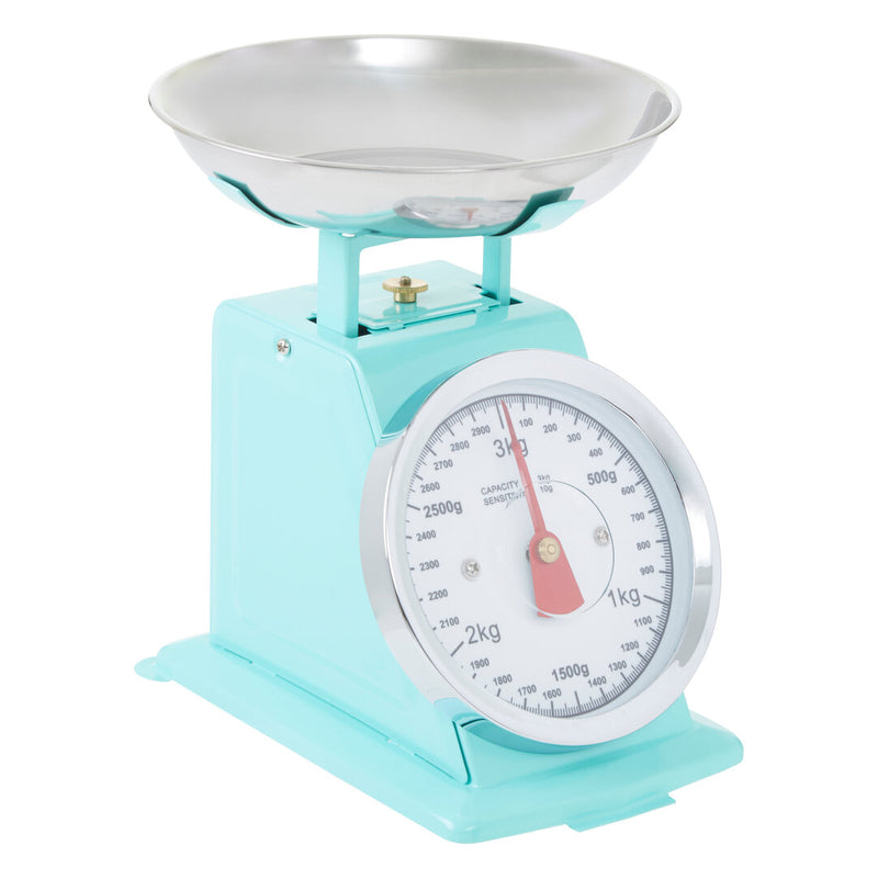 Olivier 3kg Pastel Green Retro Kitchen Scale