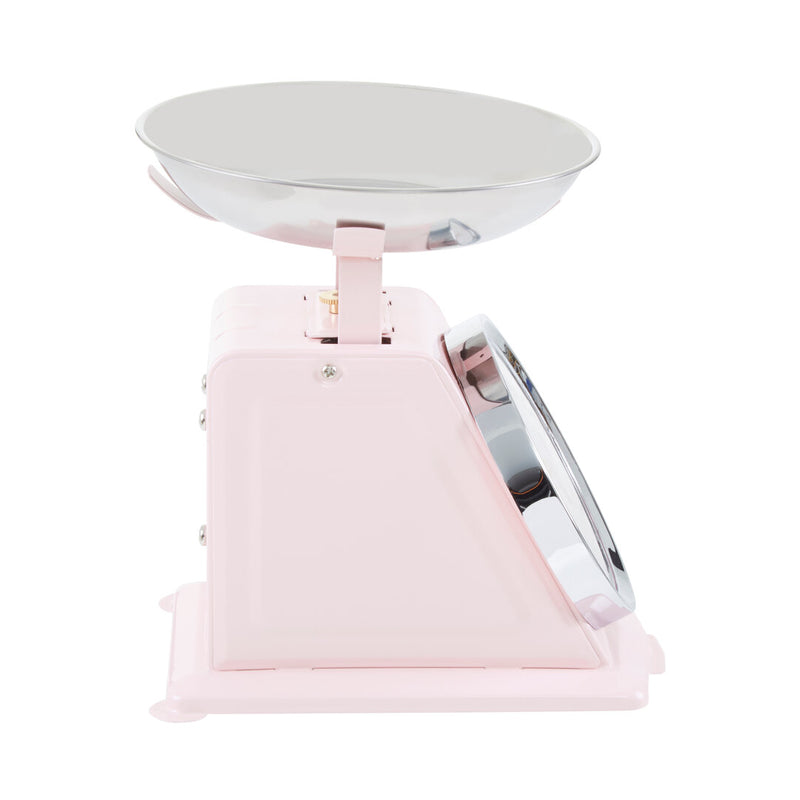 Olivier 3kg Pastel Pink Retro Kitchen Scale