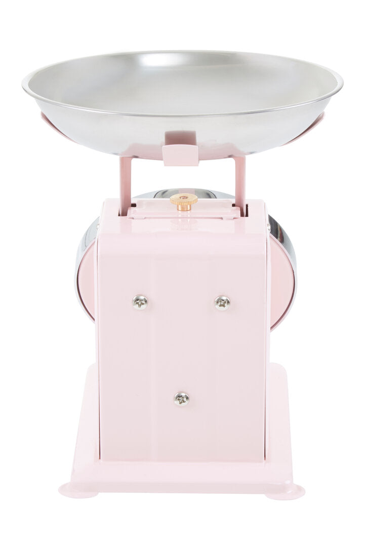 Olivier 3kg Pastel Pink Retro Kitchen Scale