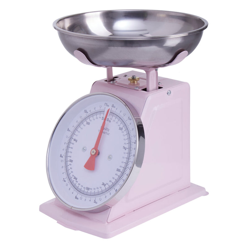 Olivier 5kg Pink Retro Kitchen Scale