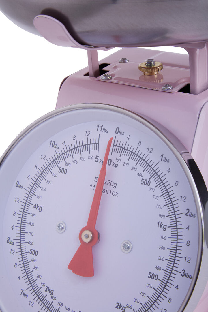 Olivier 5kg Pink Retro Kitchen Scale