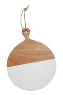 Monzaro Small Marble And Acacia Wood Paddle Board