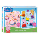 Peppa 2 In 1 Creativity Set (Jewellery & Pompom)