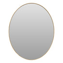 Helen Large Gold Finish Oval Wall Mirror