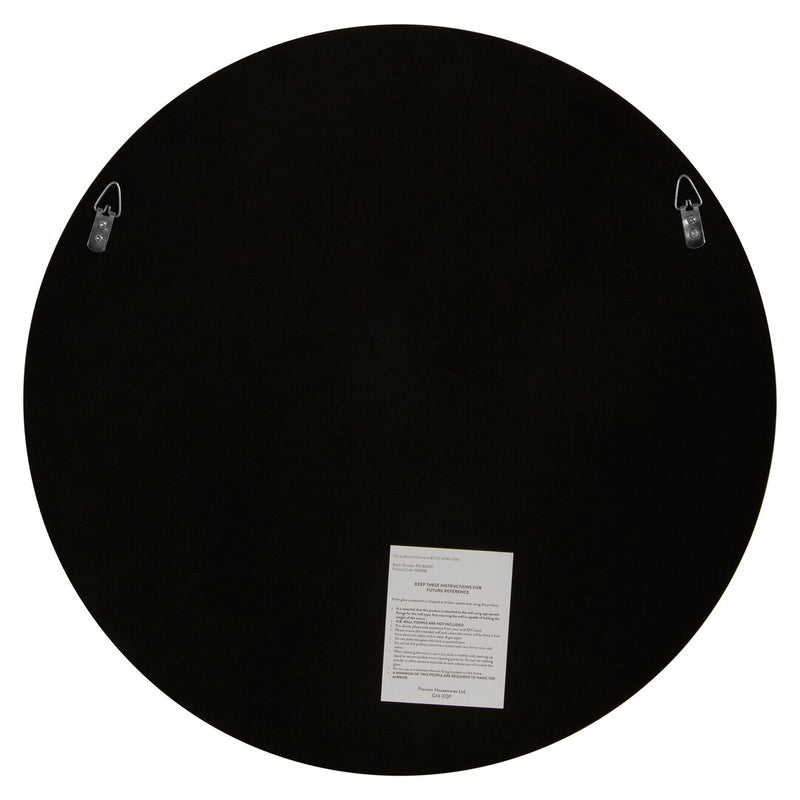 Athena Medium Round Wall Mirror With Gold Frame