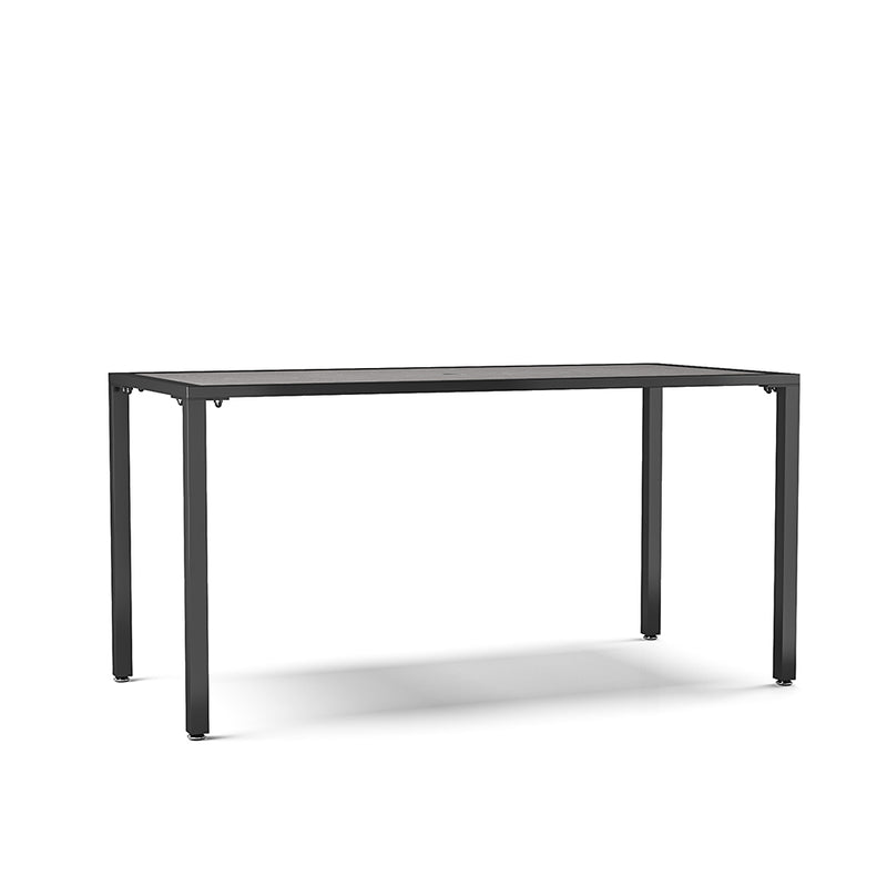 Breeins Polywood Patio Table with Parasol Slot