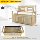 185L Patio Storage Bench