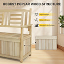 185L Patio Storage Bench