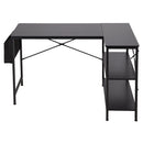 Livingandhome L-Shaped Office Desk with Storage