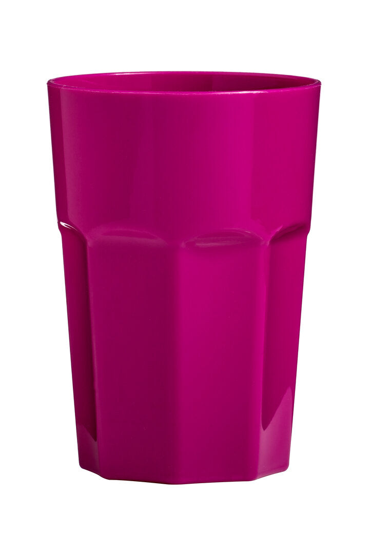 Adisa Set Of Four 440ml Assorted Colours Plastic Tumblers